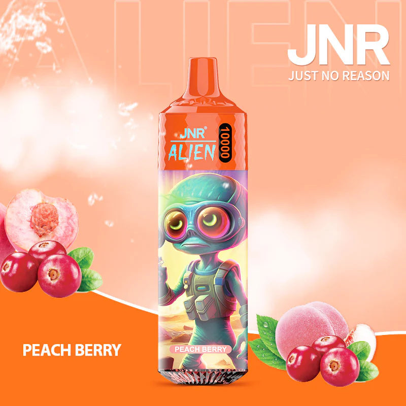 Puff alien 10k peach berry