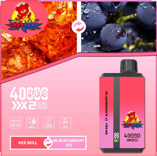 Zarobear 40K red bull & cassis