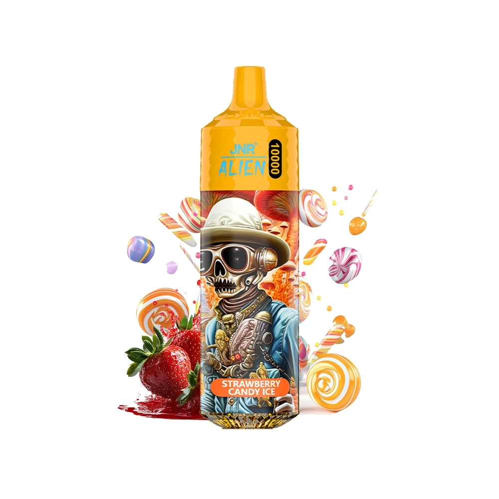 Puff alien 10k strawberry candy ice