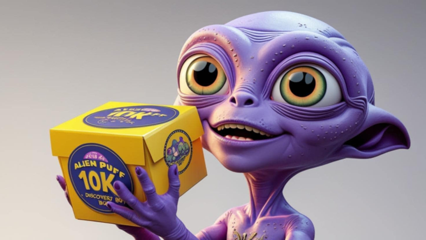 Box découverte puff alien 10k