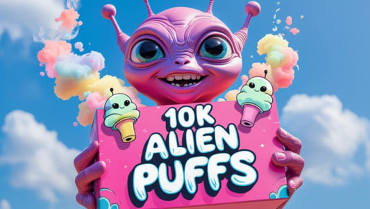 Box sucré puff alien 10k