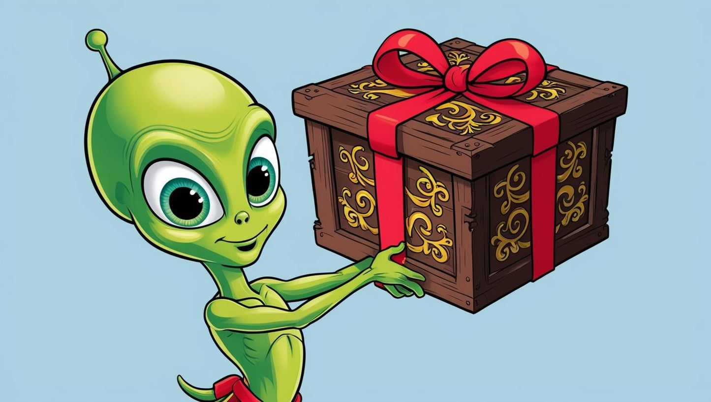 Box découverte puff alien 10k