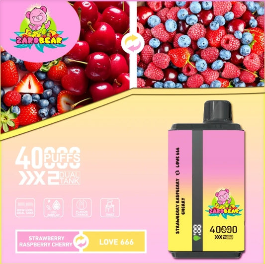 Zarobear 40K Fruits Rouges & Love 66