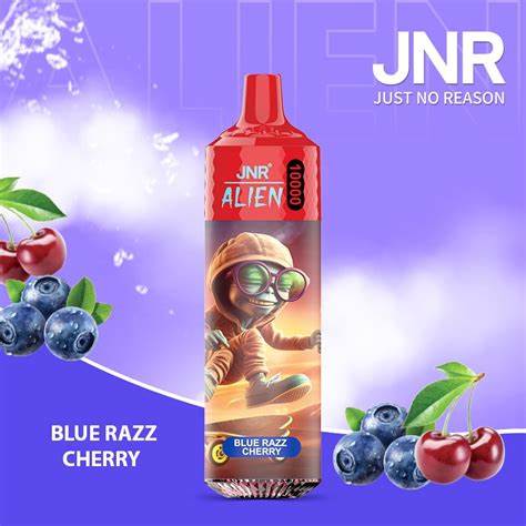 Puff alien 10k blue razz cherry