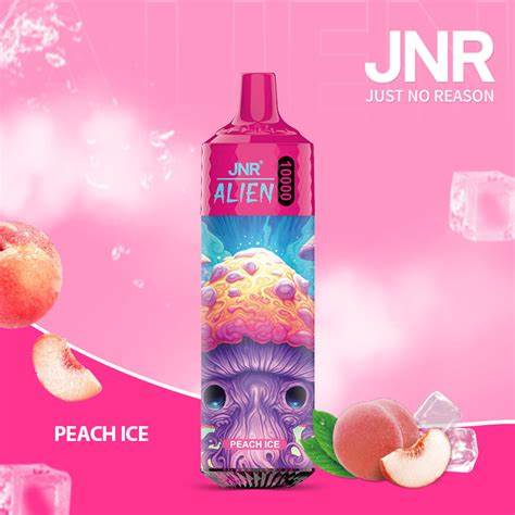 Puff alien 10k peach ice