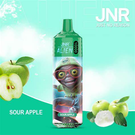 Puff alien 10k sour apple